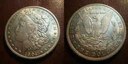 Otkup srebra ;  srebrnjak - 1 dolar - Morgan