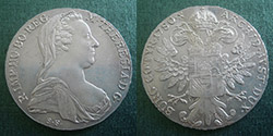 Otkup srebra - srebrnjak -Talir- Maria Theresa