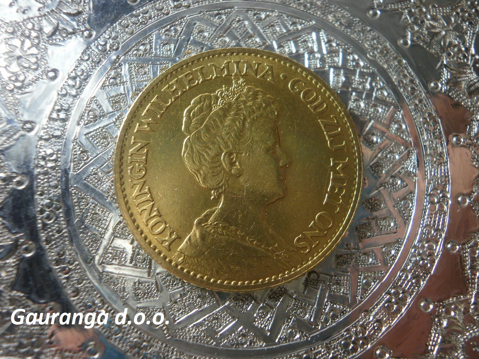 Zlatnik ; 10 Guldena , Nizozemska