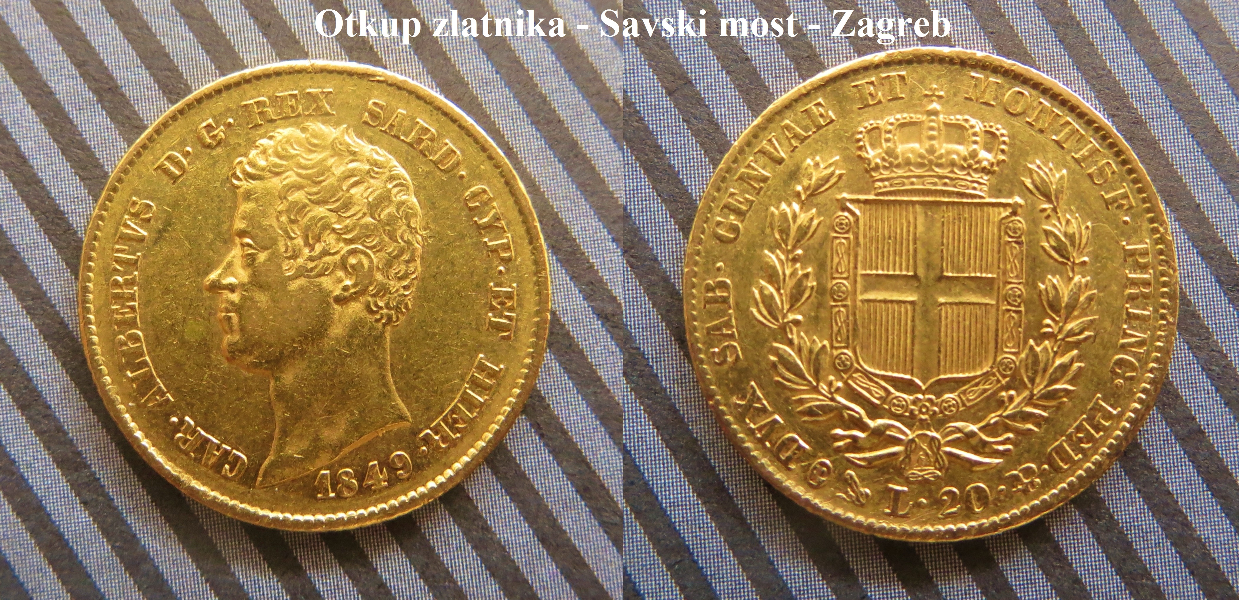 Zlatnik - 20 lira