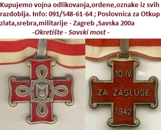 Orden-red za zasluge - Nezavisna Država Hrvatska
