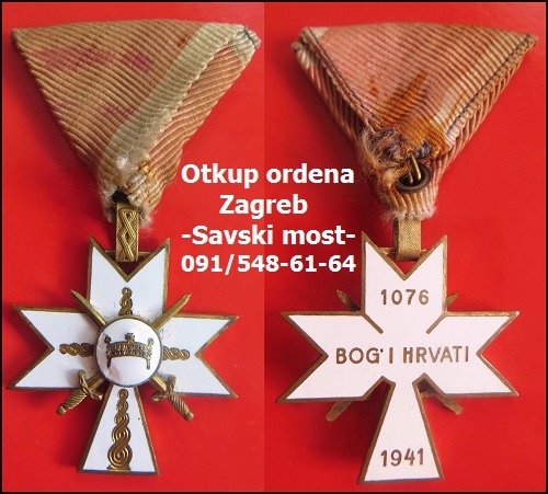 3. Red ,Orden Krune Kralja Zvonimira