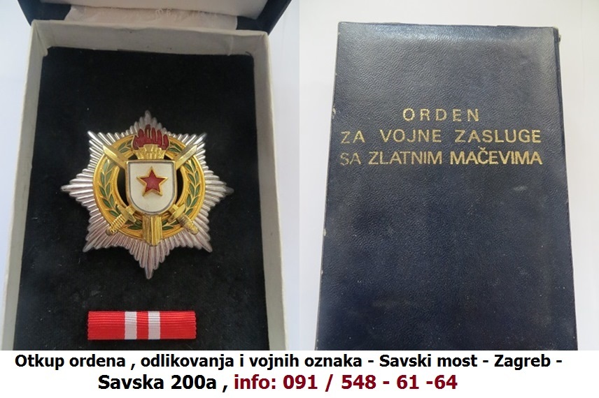 Orden za vojne zasluge sa zlatnim mačevima