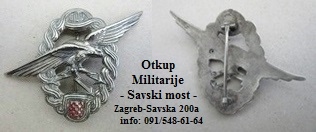 Pilotska oznaka - Nezavisna Država Hrvatska