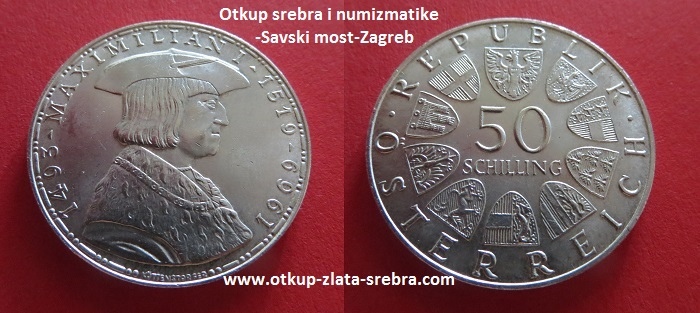 50 Schilling -Maximilian I