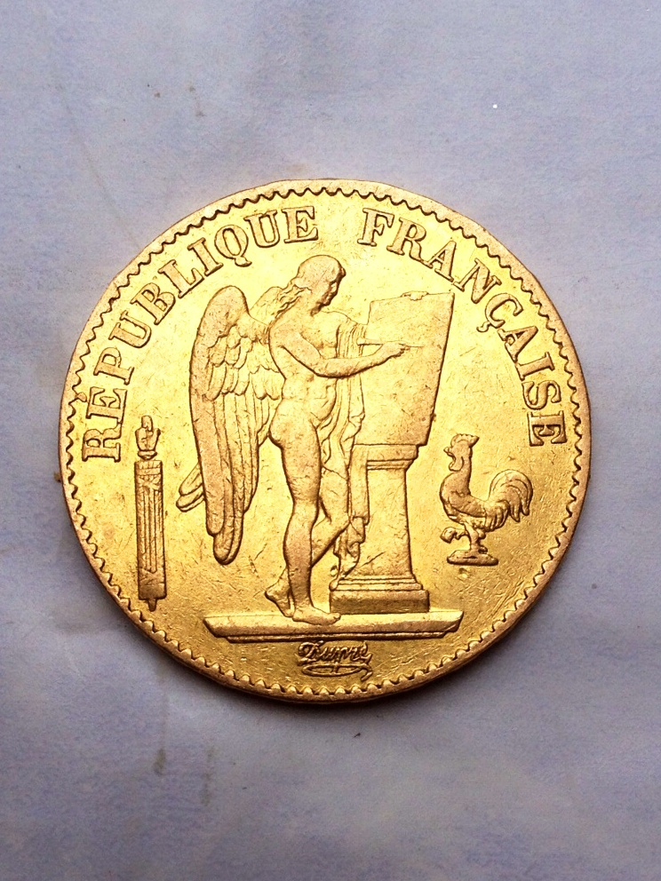 Zlatnik 20 franaka