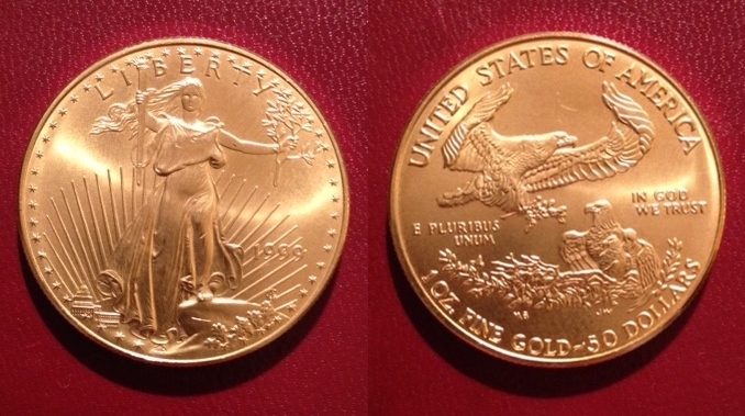 Zlatnik;50 dolara; St.Gaudens