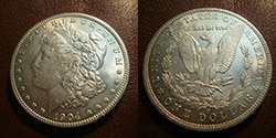 Otkup srebra ;  srebrnjak - 1 dolar - Morgan