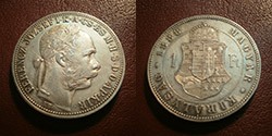 Otkup srebra ; srebrnjak - 1 forint (1 ft)