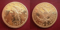 Zlatnik ; 10 dolara