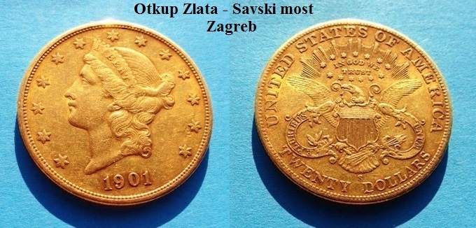 Zlatnik 20 dolara
