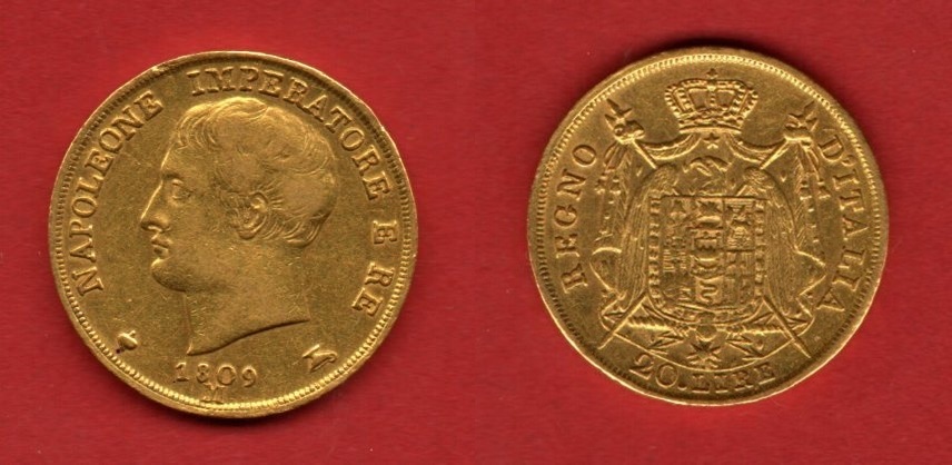 Zlatnik / 20 L./ Napoleon / 1808-1814. god.