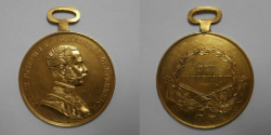 Austrija -Zlatna Medalja Za Hrabrost-Franz Joseph