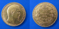 Zlatnik Napoleon 20 fr.