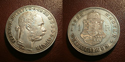 Otkup srebra ; srebrnjak - 1 forint (1 ft)