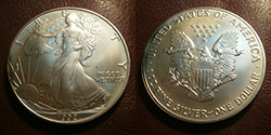 Otkup srebra ;  srebrnjak -Američki Orao